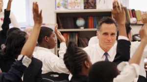 Mitt Romney wants larger class sizes