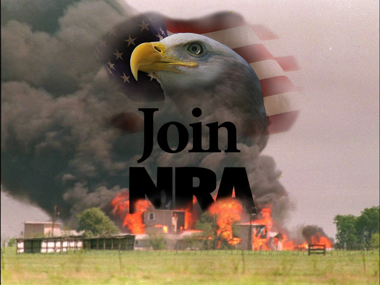 Anti-Government fueled by the NRA extreme rhetoric